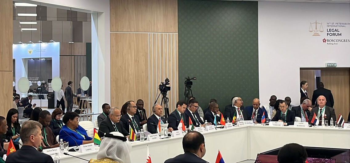 Hon'ble Chief Justice of India, Justice Surya Kant, participated in the Saint Petersburg International Legal Forum 2026 in Saint Petersburg, strengthening India–Russia judicial cooperation.