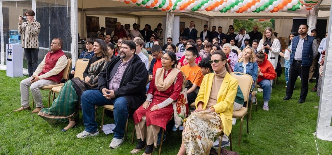A vibrant celebration of India’s culture, heritage and traditions at the Pravasi Bharatiya Milan Samaroh – “Bridging Community” in St. Petersburg, bringing together the Indian diaspora and friends of India