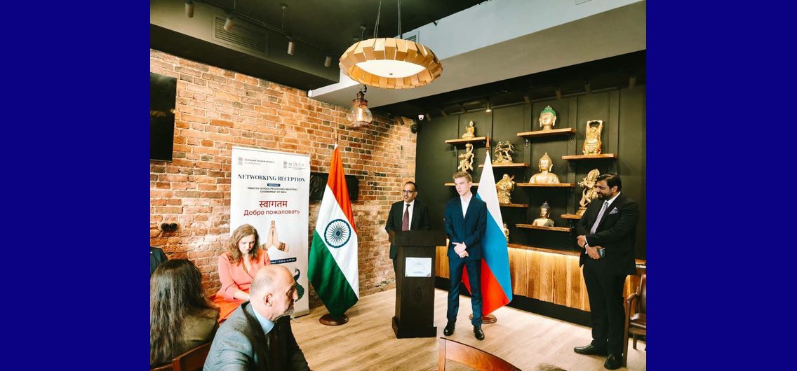 Secretary, Ministry of Food Processing Industries visits St. Petersburg to strengthen India–Russia cooperation in food processing, fisheries and seafood sectors